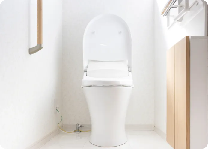 トイレ交換・クロス張り替え